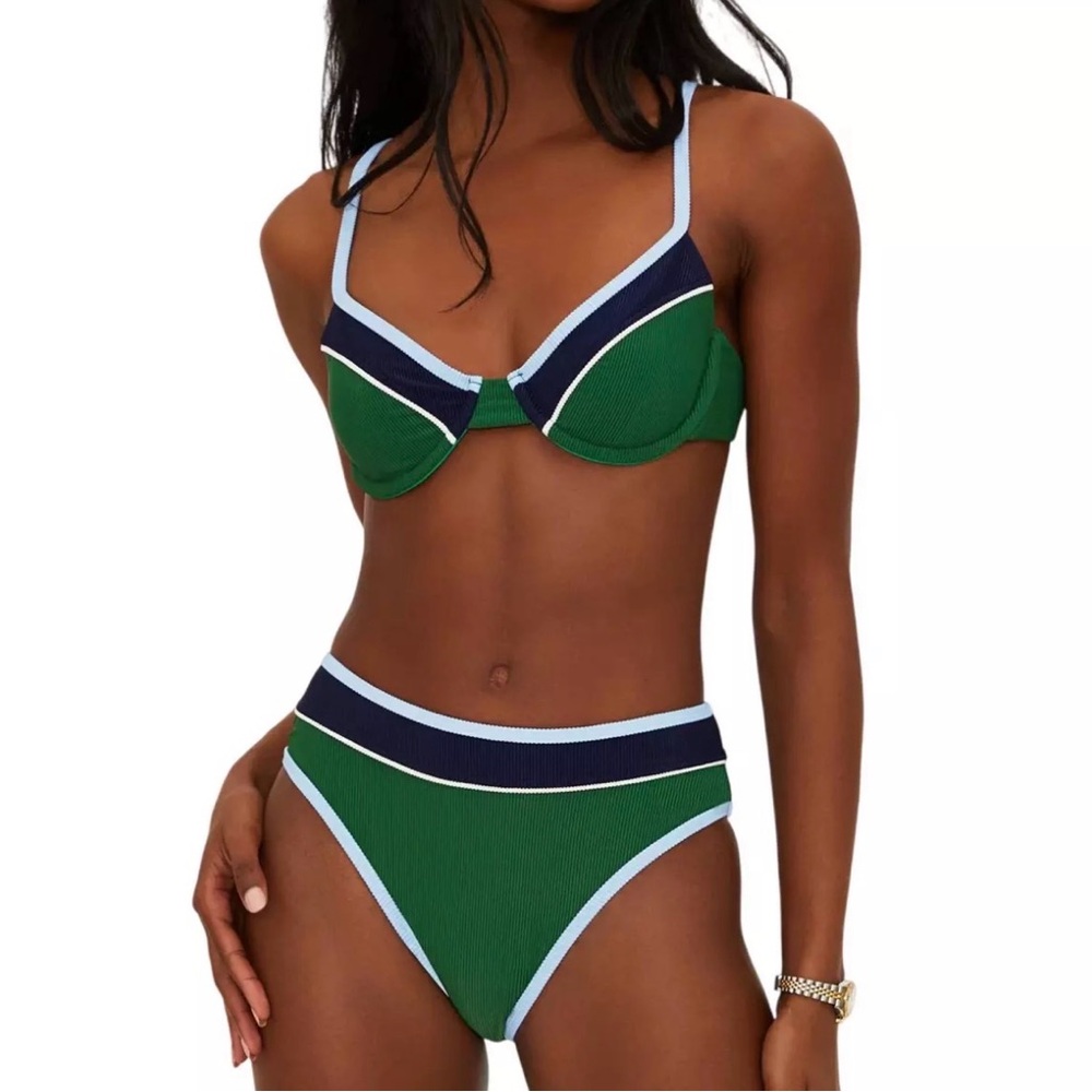 NWT beach riot Delia bottom and addyson top size small